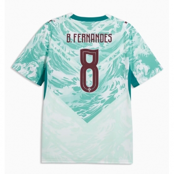 Billige Fotballdrakt Portugal Bruno Fernandes #8 Replika Bortedrakt VM 2026 Kortermet